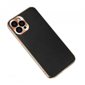 iPhone 12 / 12 Pro Genuine Leather Case Photo Module Protection