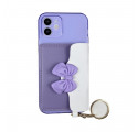 Case iPhone 12 / 12 Pro Card Holder Keychain