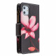 Cover for iPhone 11 Zipped Pocket Flower