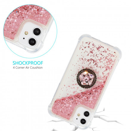 iPhone 11 Glitter Case with Ring Support