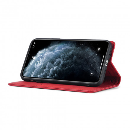 Flip Cover iPhone 11 LC.IMEEKE Effet Cuir