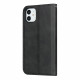 Flip Cover iPhone 11 Leather Effect Two-tone with Strap