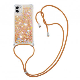 iPhone 11 Glitter and String Case