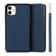 Flip Cover iPhone 11 Genuine Leather Lychee with Strap