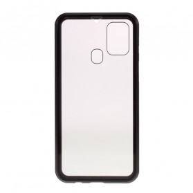 Samsung Galaxy M31 Metal and Tempered Glass Case