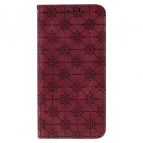 Flip Cover Samsung Galaxy M31 Fleurs Baroques