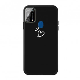 Samsung Galaxy M31 Silicone Case Beating Heart