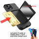 iPhone Hybrid Case Card Holder and Mirror