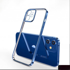 iPhone 11 Pro Transparent Metal Rims Case SULADA