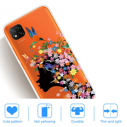 Xiaomi Redmi 9C Pretty Flowered Head Case