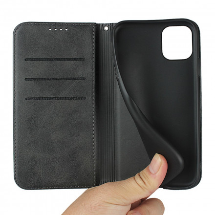 Flip Cover iPhone 11 Pro Leather Effect Two-tone with Strap