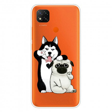 Xiaomi Redmi 9C Funny Dogs Case