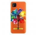 Xiaomi Redmi 9C Transparent Watercolor Tree Case