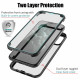 iPhone 11 Pro Max Case Tempered Glass Front and Back