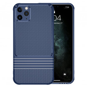 Case iPhone 11 Pro Max Fibre Charcoal LEEU