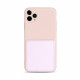 iPhone 11 Pro Max Silicone and Leatherette Card Case