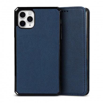 Flip Cover iPhone 11 Pro Max Genuine Leather Lychee Detachable Cover