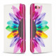 Flip Cover iPhone SE 2 / 8 / 7 Fleur Aquarelle