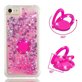 iPhone SE 2 / 8 / 7 Glitter Case with Ring Support