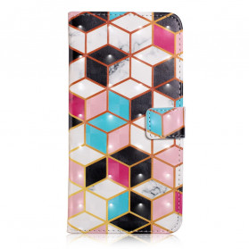 Cover iPhone XR Marbre Multicolore