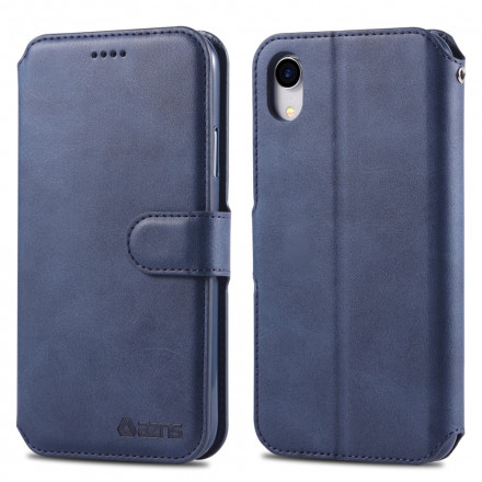 Cover iPhone XR AZNS Effet Cuir