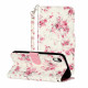 Case iPhone XR Flowers Light Spots with Strap