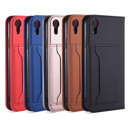 Flip Cover iPhone XR Porte-Carte Support