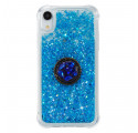 Glitter iPhone XR Case with Support Ring
