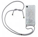 iPhone XR Case Glitter and Cord
