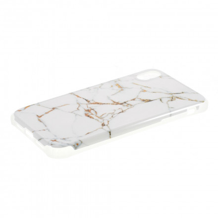 iPhone XR Style Marble Reinforced Case