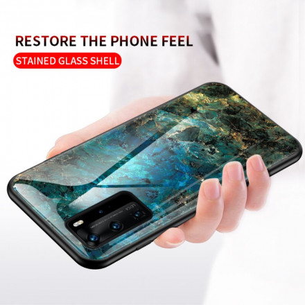 Huawei P40 Pro Cover Premium Tempered Glass Colors