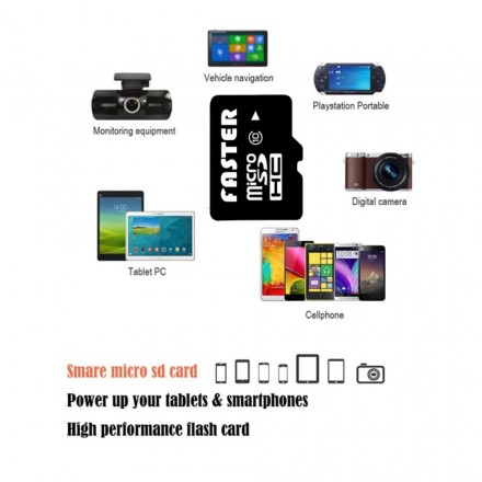 64GB Micro SD Card with SD Adapter