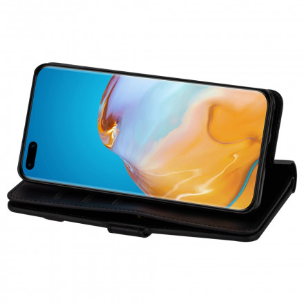 Huawei P40 Pro Case Wallet with Strap