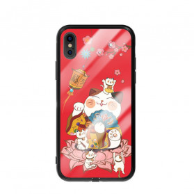 Luminous iPhone X / XS Case and Swarovsky Stone