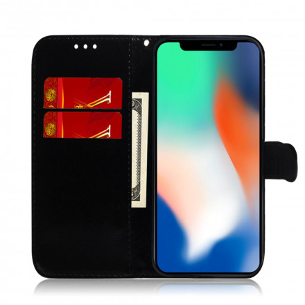 iPhone XS Leatherette Cover Mirror