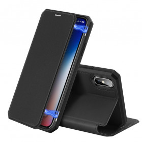 Flip Cover iPhone X / XS Skin X Series DUX DUCIS