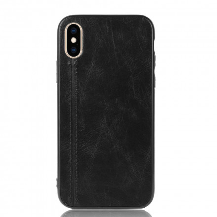 iPhone X / XS Leather effect Seam case