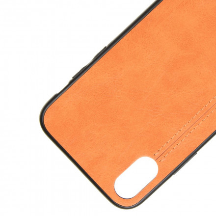 iPhone X / XS Leather effect Seam case