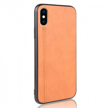 iPhone X / XS Leather effect Seam case