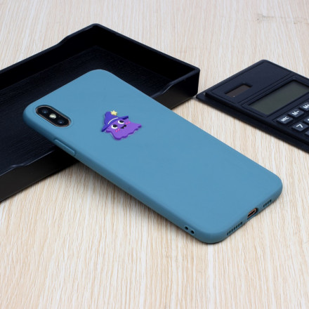 Case iPhone X / XS Silicone Logo Animal Fun