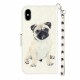 Case iPhone X / XS Dog Light Spots with Strap
