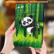 Cover Simili Cuir Samsung Galaxy Tab S7 Panda
