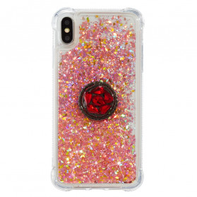 iPhone X / XS Glitter Case with Ring Support