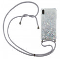 iPhone X / XS Glitter and String Case