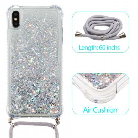 iPhone X / XS Glitter String Case - Dealy