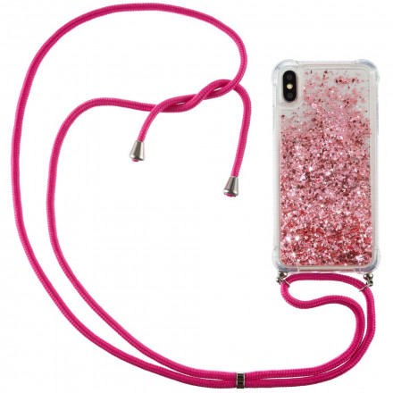 iPhone X / XS Glitter and String Case