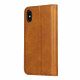 Flip Cover iPhone X / XS Leather Effect Two-tone with Strap