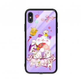 Luminous iPhone XS Max Case and Swarovsky Stone