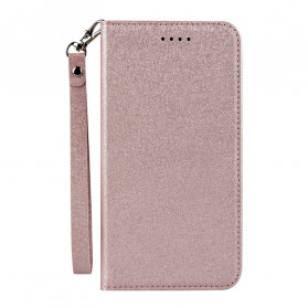 Flip Cover iPhone XS Max Style Soft Leather with Strap