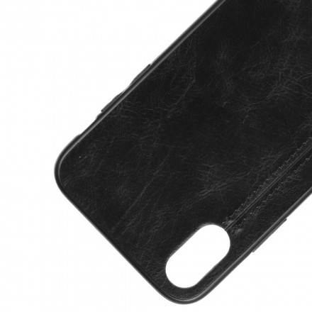 iPhone XS Max Leather effect Seam case